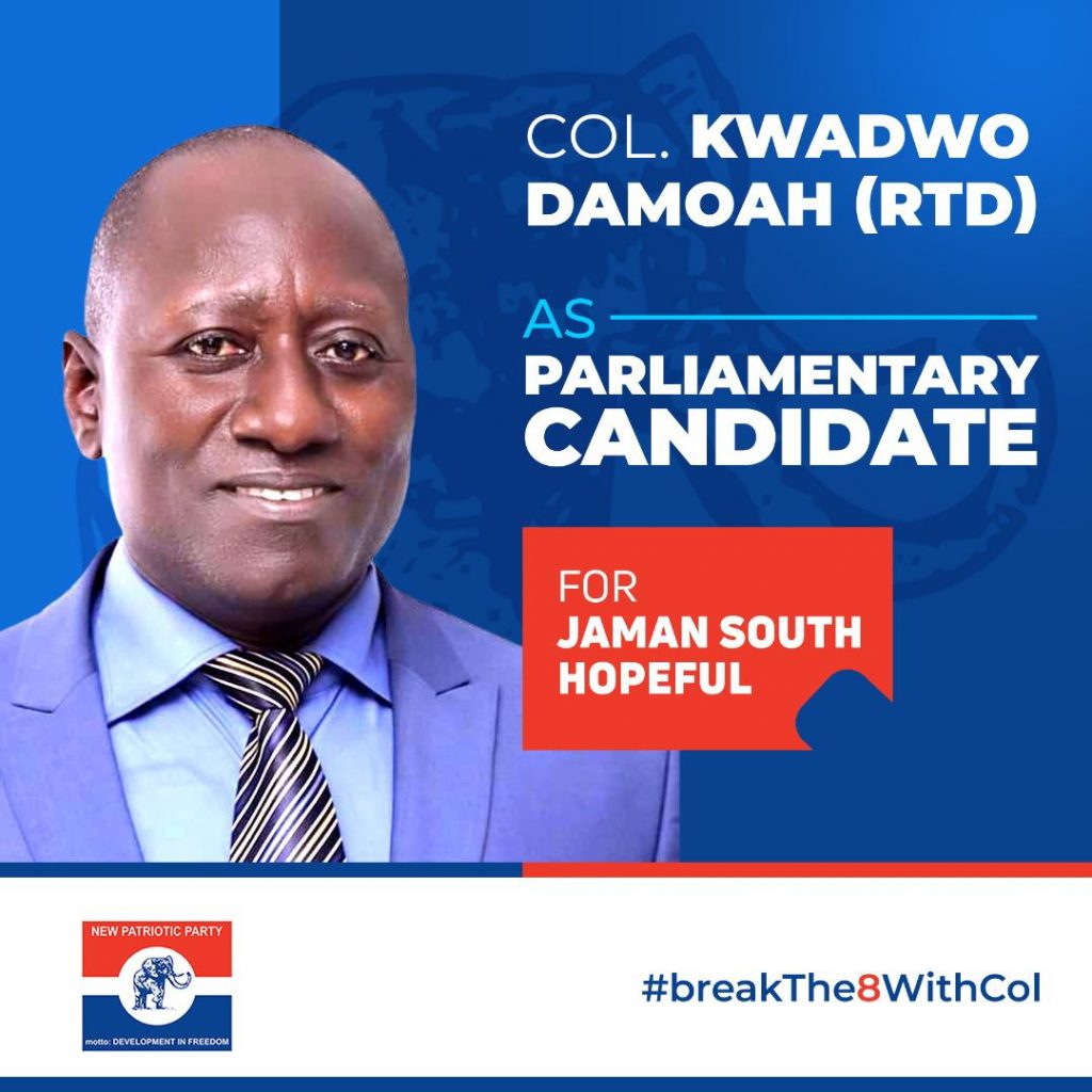 Photo Of Col Damoah Contesting For Npp Parliamentary Candidate Pops Up