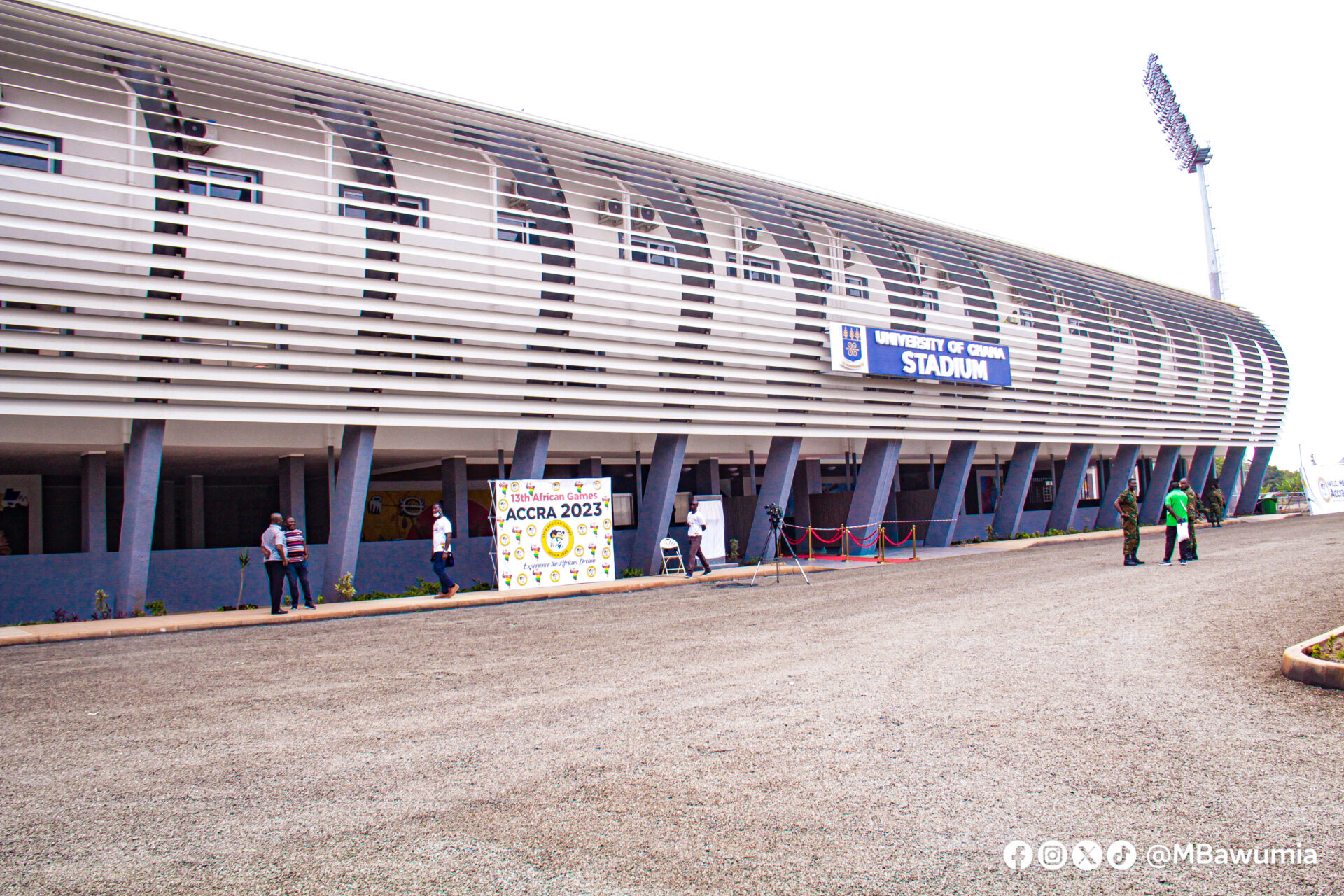 Legon Accra Stadiums Can Host Black Stars Matches Sports Minister To