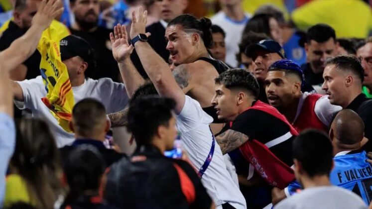 Liverpool S Nunez Clashes With Fans After Copa America Game Onuaonline