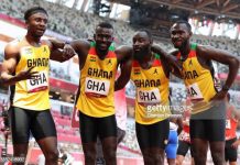 Tokyo 2020: Ghana to compete in 4x100m final