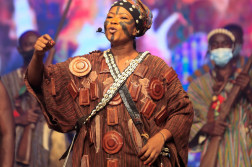 GMB 2021: Tamah wins the Best Costume for North East region