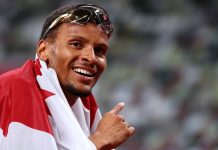 Andre De Grasse charges to 200m Olympic gold