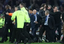 Police and FA investigating after Crystal Palace boss Vieira involved in altercation with fan