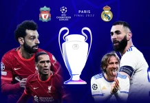 UCL final: Teams who score first have 68.18% chance of winning