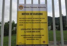 E/R: Tourism Authority close down hospitality facilities for flouting regulations