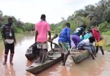 Nzema East: Two-week-old flood waters yet to recede at Gwira, residents call for gov’t support
