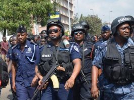Accra: 2 suspected robbers shot dead, 1 arrested after police foil GCB Bank robbery attempt