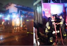 Fire service personnel prevent severe damages after Tuesday night flames at Taifa