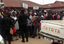 Barekese: Irate youths chase chief with stones