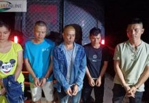 Police reveal identities of 5 Chinese arrested in connection with missing excavators