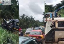 One dead, several others injured in a head on collision on Sefwi-Dwenase – Kumasi highway