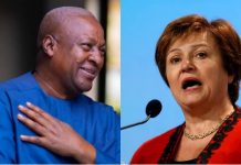 ‘It is a relief to support the people of Ghana in these perilous times’ – Mahama to IMF Boss