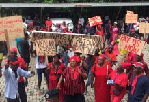 Residents affected by Tema – Mpakadan railway project demonstrate over delayed compensation