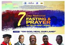 Christian associations launch 7-day fasting and prayer on galamsey menace
