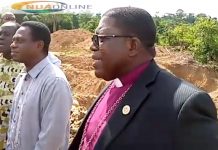 Methodist Bishop blasts ‘galamseyers’ after visiting site; says their money not needed in the church