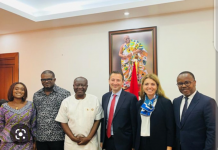 Adu Boahen spotted with IMF team in Ghana; has he truly been sacked?
