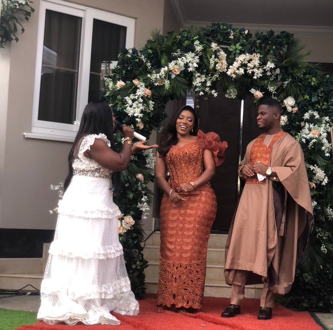 Photos Meet The Beautiful Wife Of Sammy Gyamfi At Their Marriage Ceremony Onuaonline 