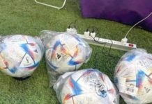 Each ball for the Qatar 2022 World Cup is charged before they are used – Adidas