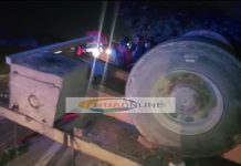 C/R: Two burnt alive, others injured after 3 cars collided at Potsin Junction