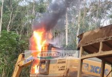 Forestry Commission destroys galamsey equipment at Atewa Forest