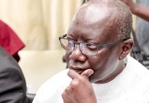 Enough of Ofori-Atta’s name in this Chamber’ – Afenyo-Markin urges Majority MPs to desist from holding placards with his pictures