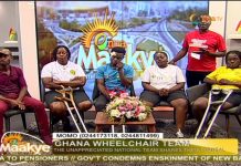 Onua Maakye, Onua Sports raise GH₵40,000.00 for rejected Nat’l Wheelchair Tennis team in 29 minutes