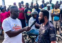 Ashaiman residents ‘extol’ government for providing them floods as their share of 1D1F