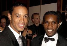 Brazil’s Ronaldinho shares how his Nigerian role model Jay Jay Okocha wasted his talent