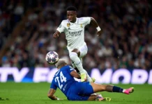 Vinicius Jr finds two words to describe Chelsea after playing against them last night