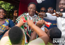 Kumawu primaries: Duffuor rallies NDC support for Kwesi Amankwah