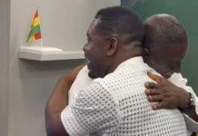 Nacee surprises Onua Maakye’s Captain Smart on his birthday as both icons share same date of birth