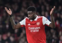 Partey absent from Arsenal’s tour to the US amid exit rumour
