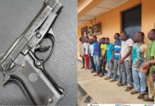 V/R: 12 arrested for setting police vehicle ablaze at Gordenu