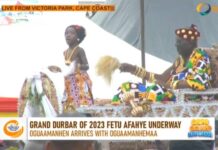 Cape Coast: Grand durbar of 2023 Fetu Afahye underway
