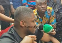 #OccupyBoG demo: Sammy Gyamfi, Bernard Monarh, others prevented protestors from acts of vandalism