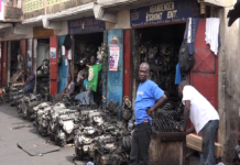 Accra: Abossey Okai Spare Parts dealers reject allegations of bribery to back down on sit-down strike
