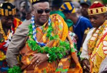 Ketu North – V/R: Mahama enstooled development chief at Penyi traditional area