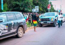 2023 NSMQ: Dumelo honours bet by walking barefooted backwards to PRESEC campus