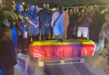 Raphael Dwamena’s body arrives in Ghana for burial