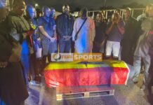 Late Black Stars striker Raphael Dwamena goes home Feb. 16