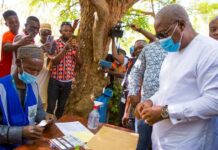 Mahama urges Ghanaians to vote as over 66k people compete for assembly, unit committee positions today