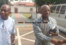 NPP Chairman, Majority Leader spotted at Manhyia to render apology on behalf of Wontumi