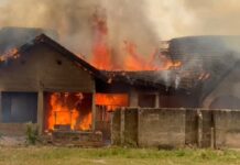 Fire guts residential apartment in Kwadaso