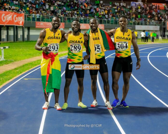 4 X100m men