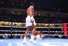 Anthony Joshua KOs Ngannou in Round 2