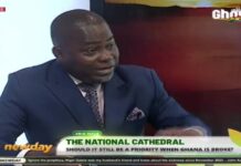 National Cathedral project: This is why gov’t had to come in to support with state funds – Charles Bissue explains