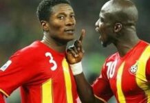 Gyan refutes penalty controversy with Stephen Appiah