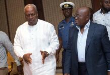 Mahama tells Akufo-Addo the best legacy he can leave Ghana as President