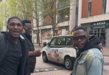 Medikal touches down in London for his concert at O2 arena