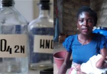 Man kills 9-month-old baby, wife battles for life after bathing them with acid